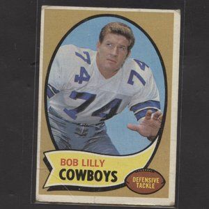 1970 TOPPS FOOTBALL BOB LILLY #87 DALLAS COWBOYS